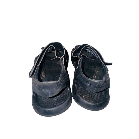 Teva Adjustable Black Sandals 4 Open-Toe Lightweight Trail Hiking Outdoor Shoes - Picture 10 of 10